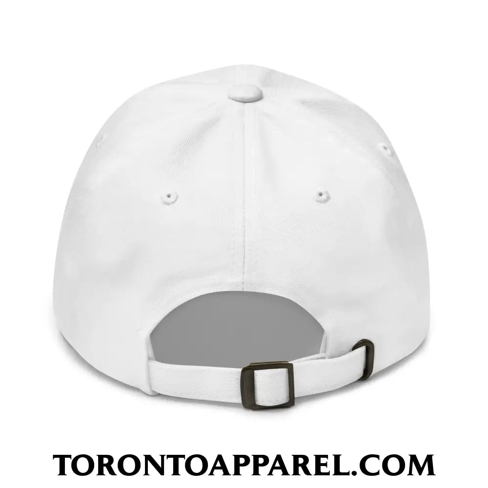 Toronto Baseball Classic Sports Script Embroidered Unstructured Dad Hat - Toronto Apparel