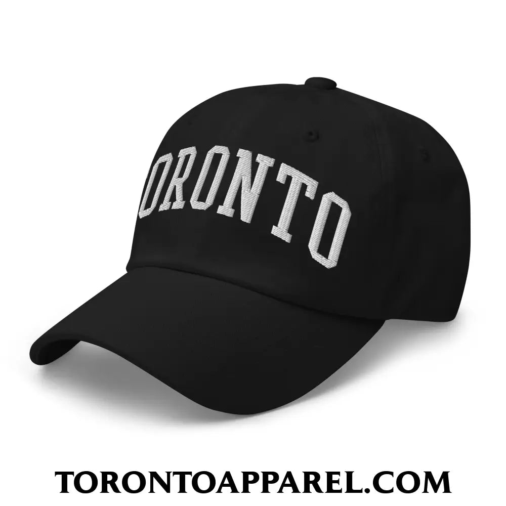 Toronto College Varisty Arch Block Embroidered Unstructured Dad Hat - Toronto Apparel