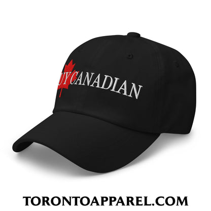 Buy Canadian Maple Leaf Embroidered Unstructured Dad Hat - Toronto Apparel