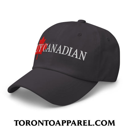 Buy Canadian Maple Leaf Embroidered Unstructured Dad Hat - Toronto Apparel