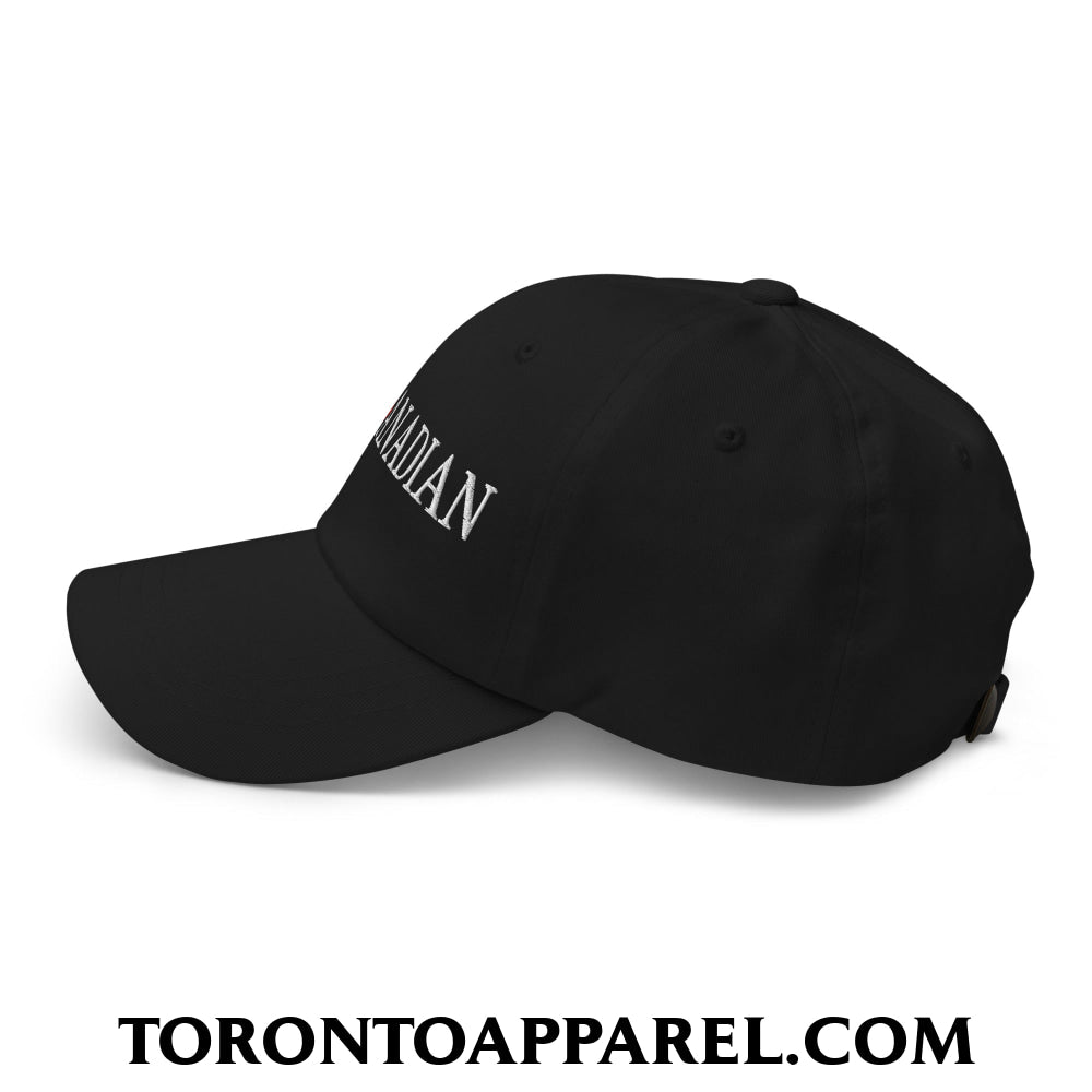 Buy Canadian Maple Leaf Embroidered Unstructured Dad Hat - Toronto Apparel