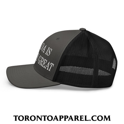 Canada is Already Great Embroidered Mesh Trucker Hat - Toronto Apparel