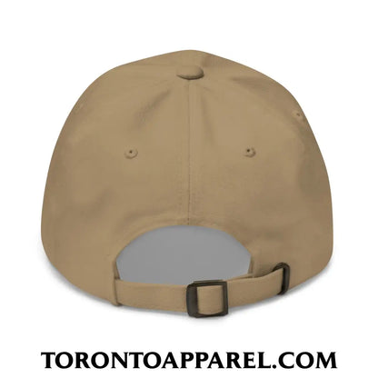 Canada Strong and Free Embroidered Unstructured Dad Hat - Toronto Apparel