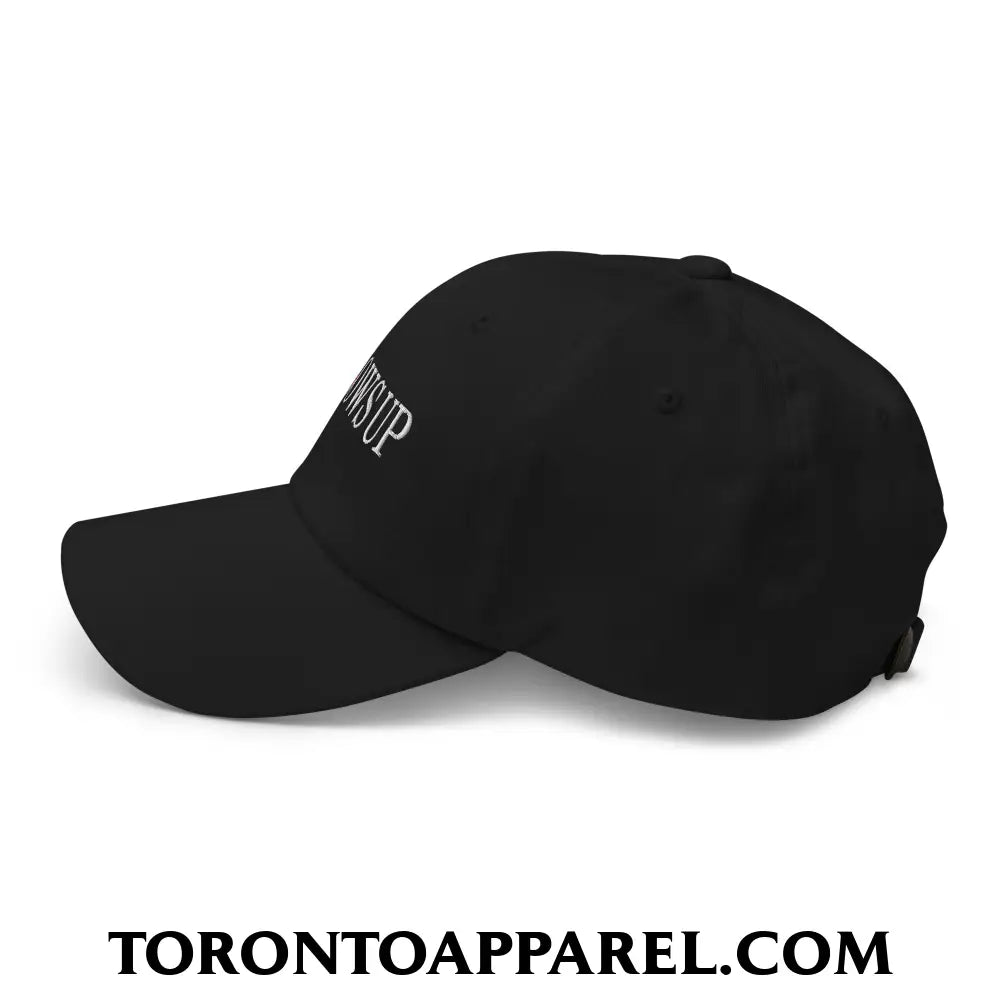 Elbows Up Fight for Canada Maple Leaf Embroidered Unstructured Dad Hat - Toronto Apparel