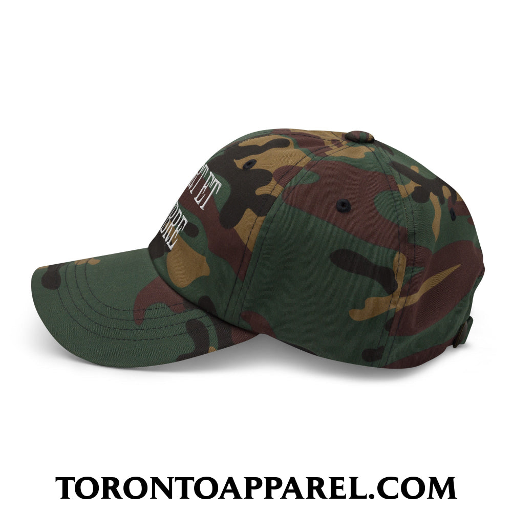 Fort et Libre Canada Strong and Free Embroidered Unstructured Dad Hat - Toronto Apparel