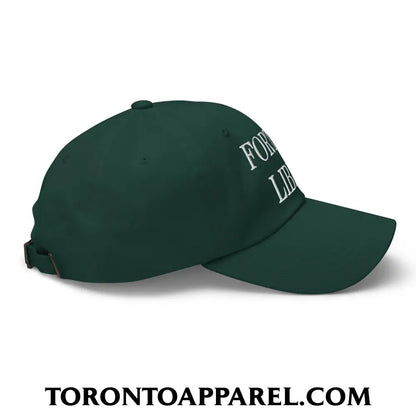 Fort et Libre Canada Strong and Free Embroidered Unstructured Dad Hat - Toronto Apparel