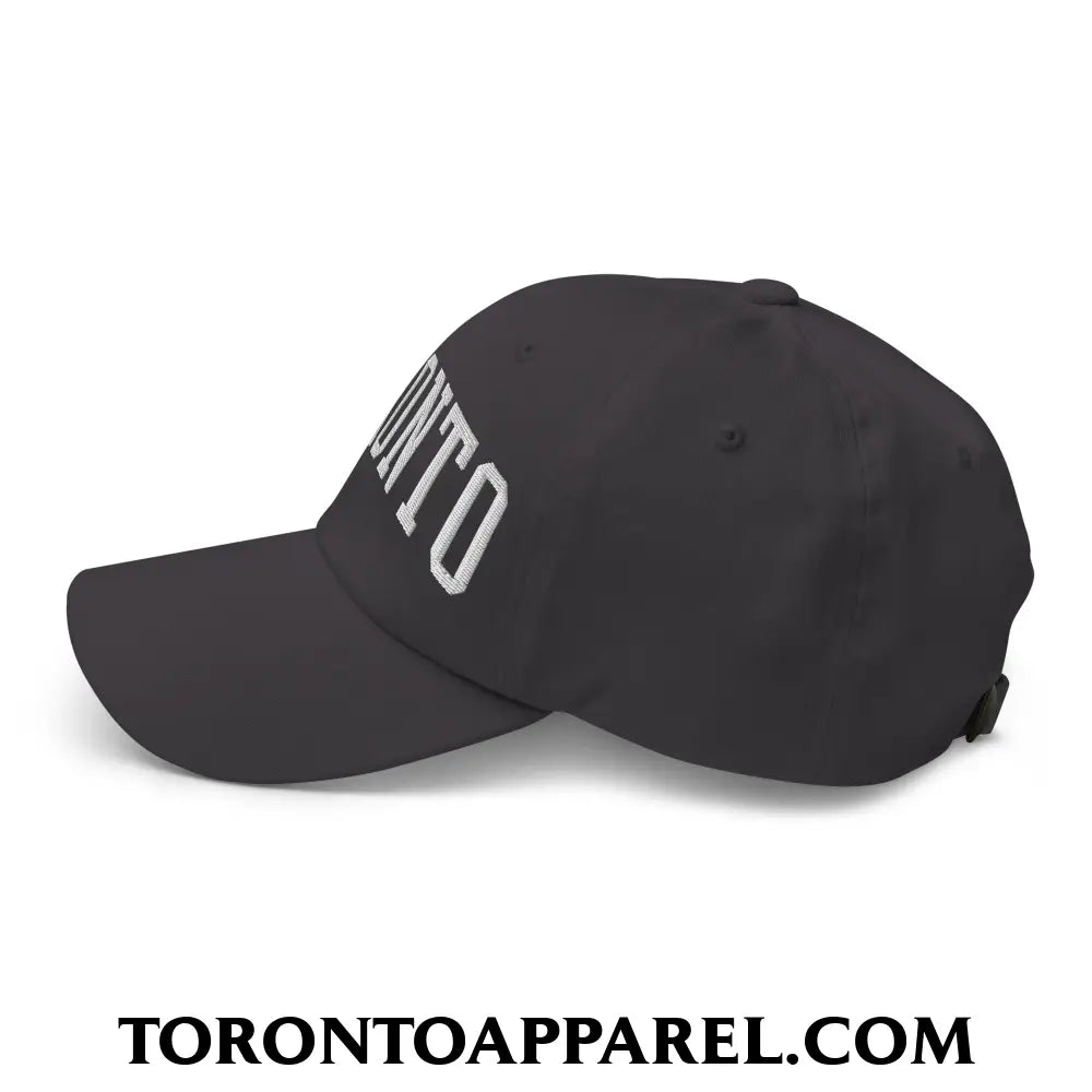 Toronto College Varisty Arch Block Embroidered Unstructured Dad Hat - Toronto Apparel