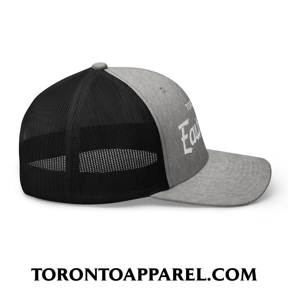 Toronto East York Embroidered Mesh Trucker Hat - Toronto Apparel