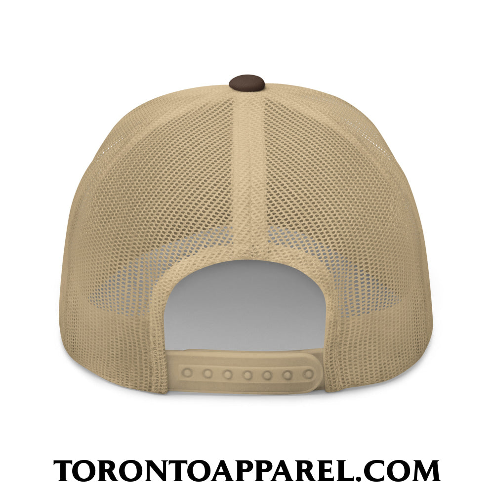 Toronto Vintage Sports Script Embroidered Mesh Trucker Hat - Toronto Apparel