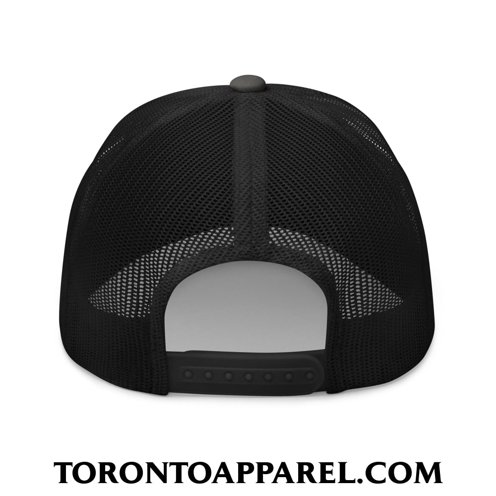 Toronto Vintage Sports Script Embroidered Mesh Trucker Hat - Toronto Apparel