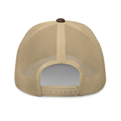 Upside Down Toronto Ontario Embroidered Mesh Trucker Hat - Toronto Apparel