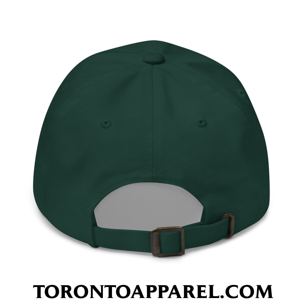 Upside Down Toronto Ontario Embroidered Unstructured Dad Hat - Toronto Apparel