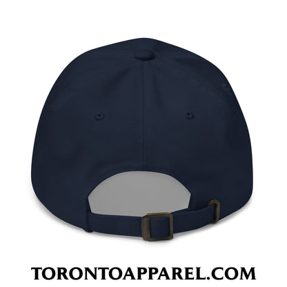 Upside Down Toronto Ontario Embroidered Unstructured Dad Hat - Toronto Apparel