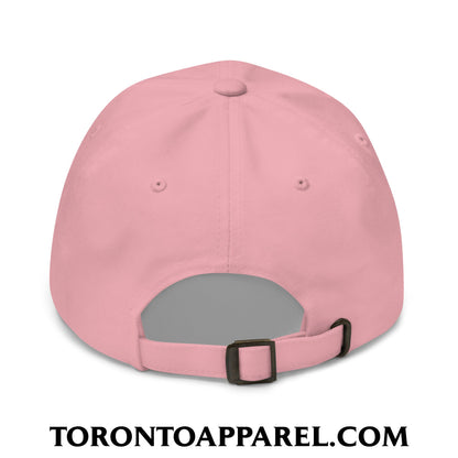 Upside Down Toronto Ontario Embroidered Unstructured Dad Hat - Toronto Apparel